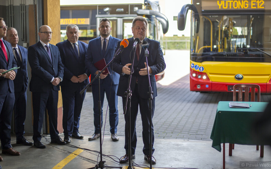 Pierwsze autobusy elektryczne w Łomży