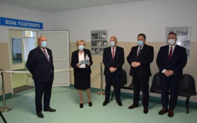 Otwarcie oddziału rehabilitacji i działu fizykoterapii w SP ZOZ i nowy aparat RTG w Augustowie