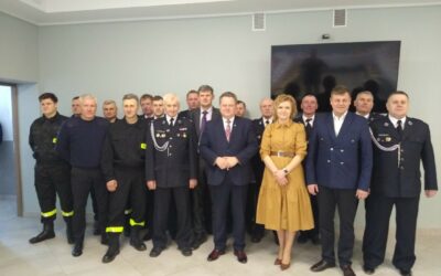 Spotkanie z druhami OSP w Nowym Dworze (powiat sokólski)